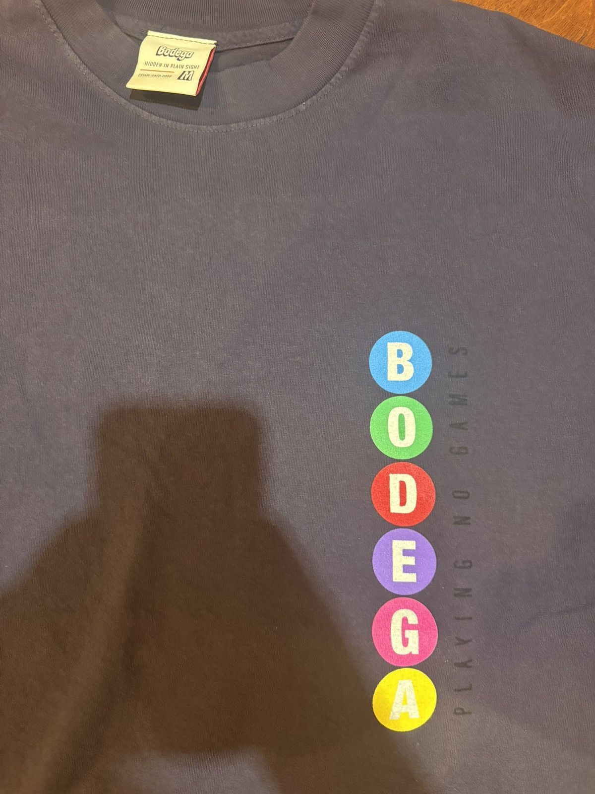 Bodega Bodega Navy Blue Shirt Size US M / EU 48-50 / 2 - 2 Thumbnail