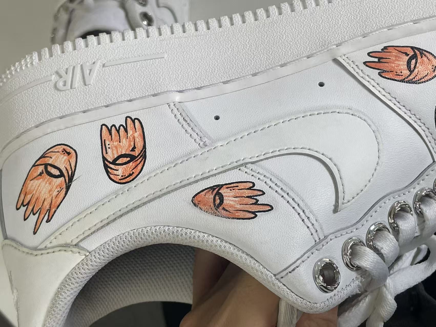 Chrome Hearts Chrome Hearts Air Force 1 Matty Boy White Sneakers Size US 12 / EU 45 - 15 Thumbnail