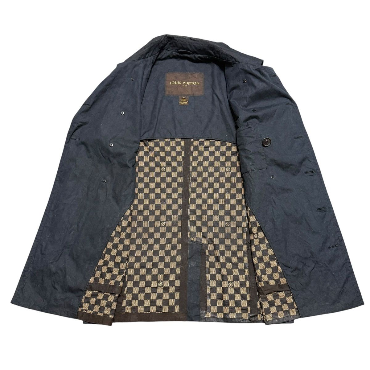 Louis Vuitton Louis Vuitton Monogram Double Breasted Wax Coat Size US M / EU 48-50 / 2 - 10 Thumbnail