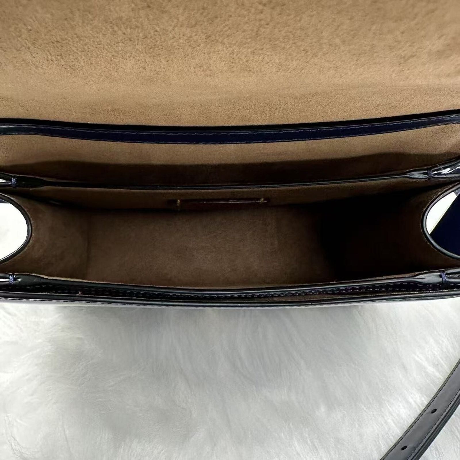 Coach Coach Quinn Shoulder Crossbody Bag In Leather/True Navy NWT Size ONE SIZE - 7 Thumbnail