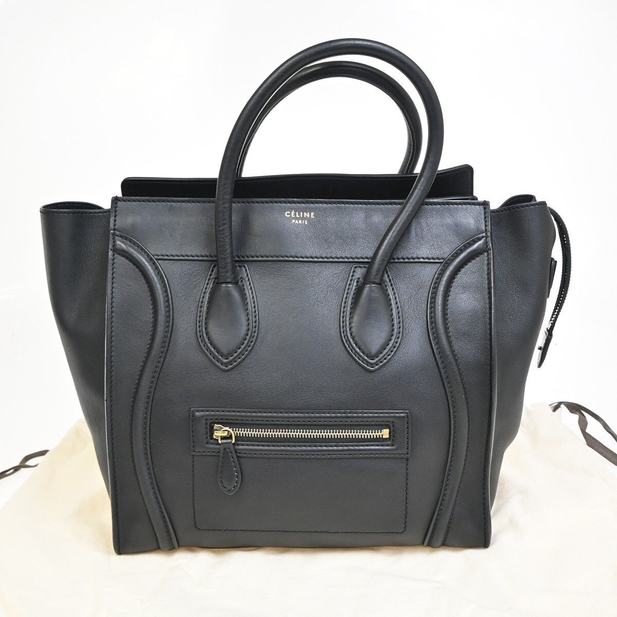 Celine Celine Luggage Bag Smooth Leather Size ONE SIZE - 1 Thumbnail