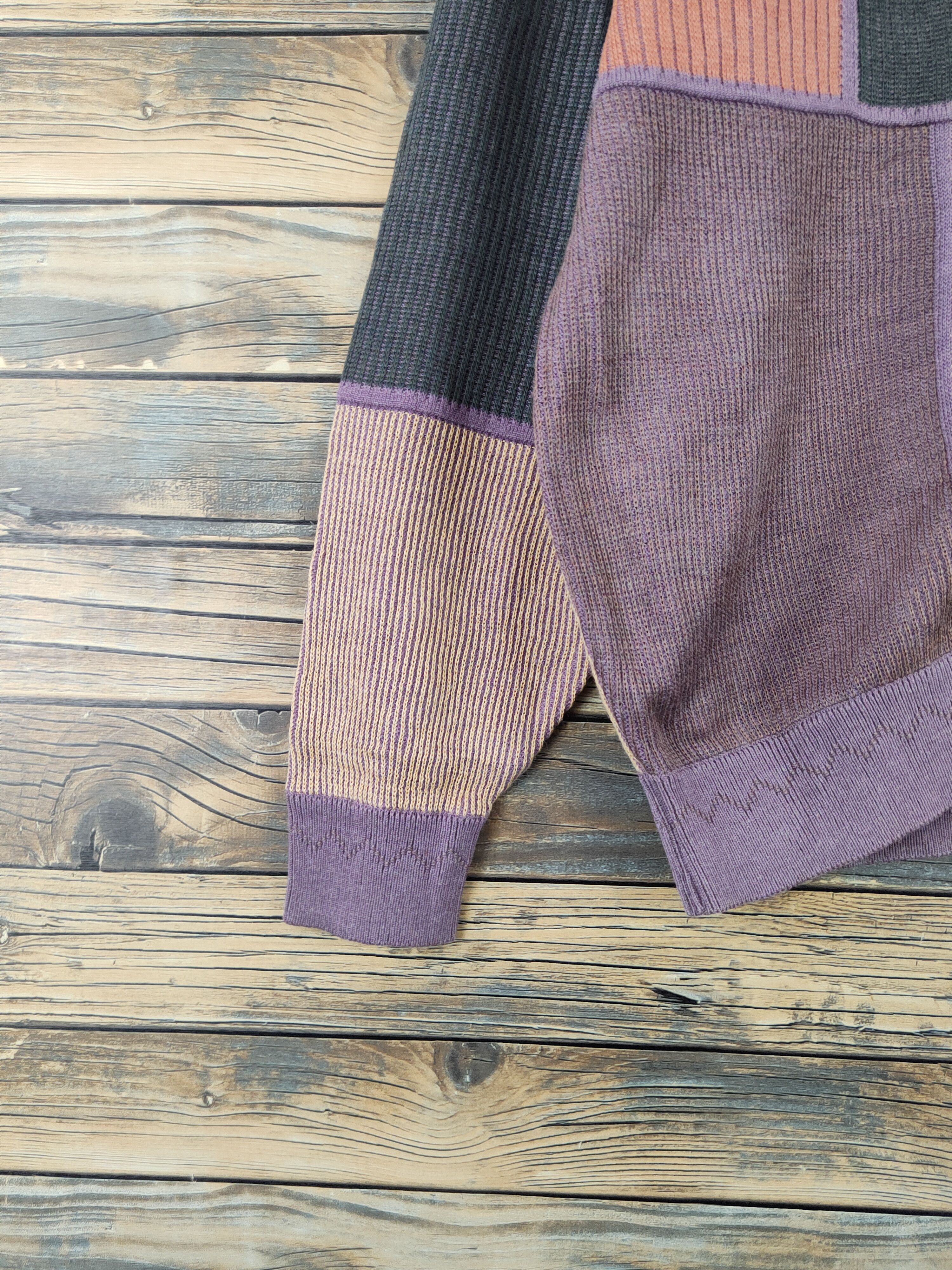 Japanese Brand Paco Rabanne Purple Knitwear Cardigan #W2243 Size US L / EU 52-54 / 3 - 5 Thumbnail