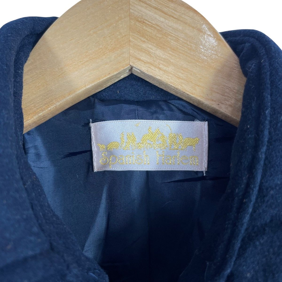 Vintage Vintage Spanish Harem Navy Wool Peacoat Double Breasted Size S / US 4 / IT 40 - 3 Thumbnail