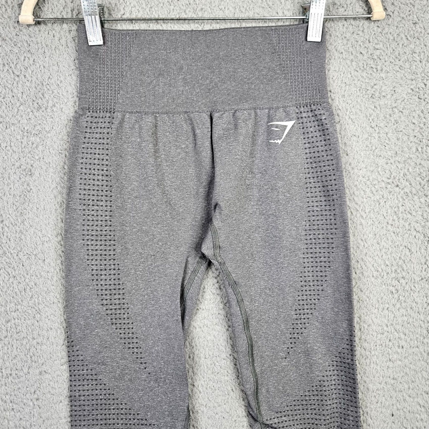 Gymshark Gymshark Women's Gray Vital Seamless 2.0 Leggings Size M Size 32" / US 10 / IT 46 - 7 Thumbnail
