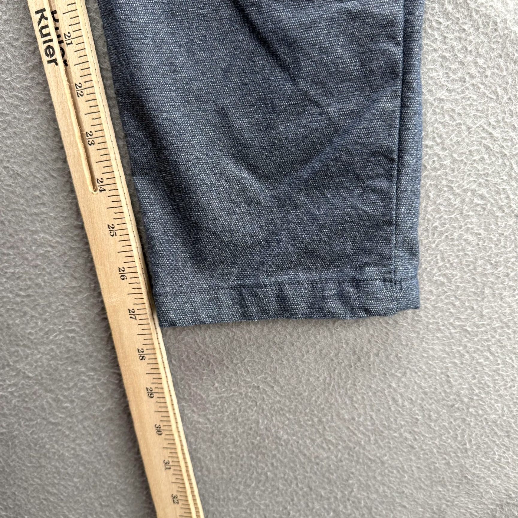 Lululemon Lululemon Pants Mens 30x27 Blue Straight Leg Knit Chino 5 Pocket Shirt Casual Mens Size US 30 / EU 46 - 5 Thumbnail