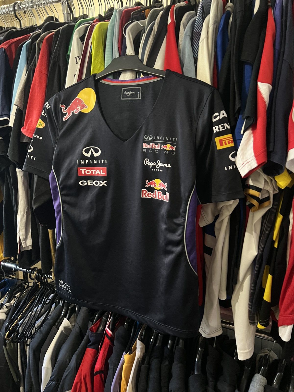 Pepe Jeans VINTAGE PEPE JEANS FORMULA ONE INFINITI RED BULL RACING TEE Size US S / EU 44-46 / 1 - 1 Thumbnail