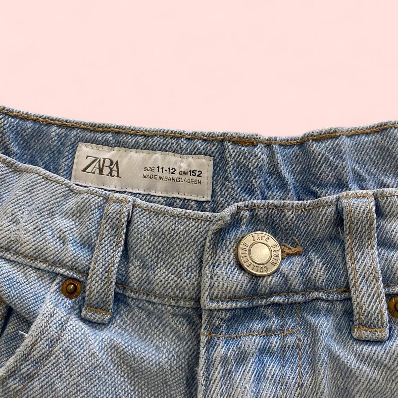 Zara Zara blue denim summer shorts Size 34" / US 12 / IT 48 - 3 Thumbnail