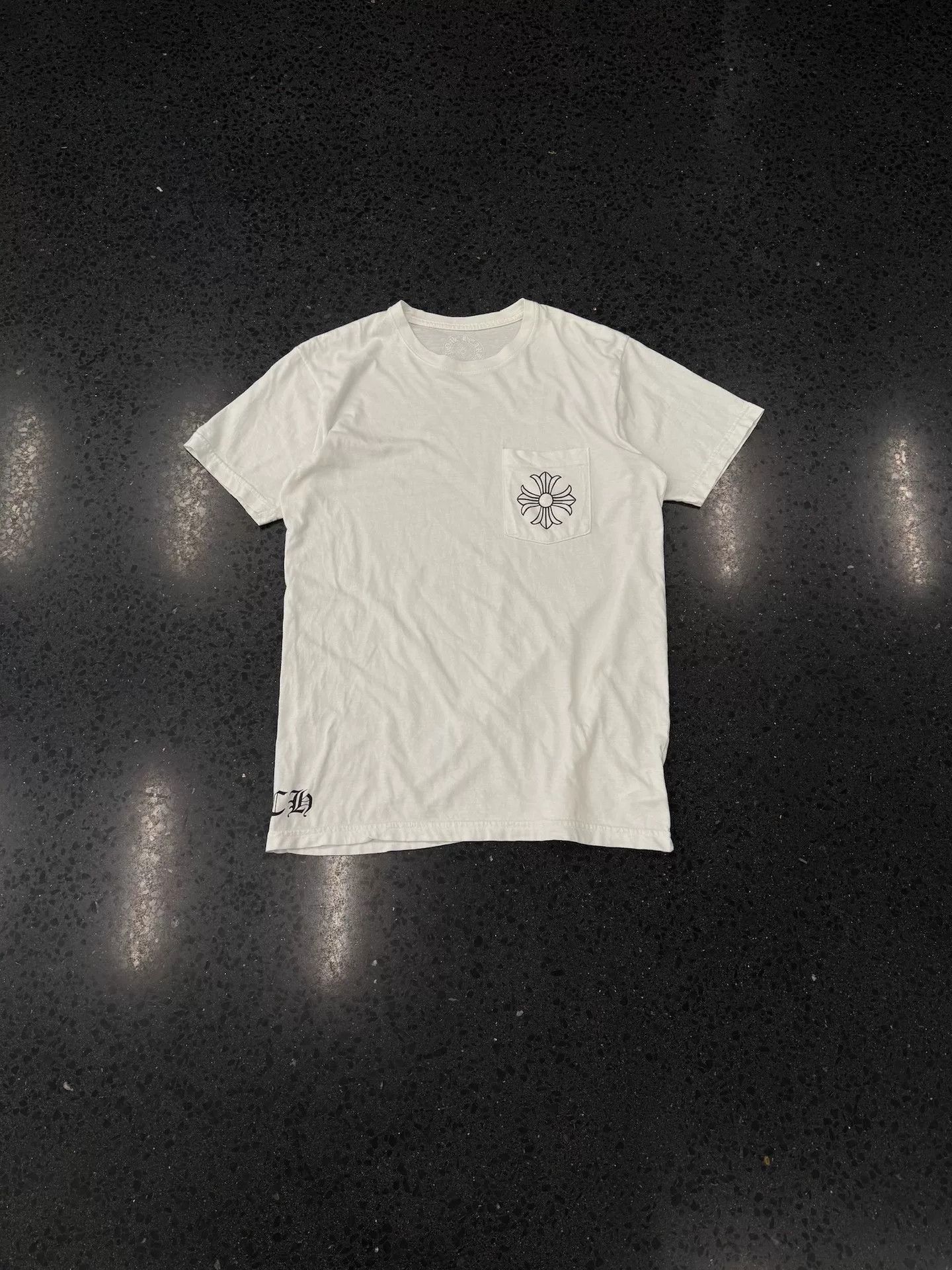 Chrome Hearts Chrome Hearts White Short-Sleeve Back Print Tee Size US M / EU 48-50 / 2 - 1 Thumbnail