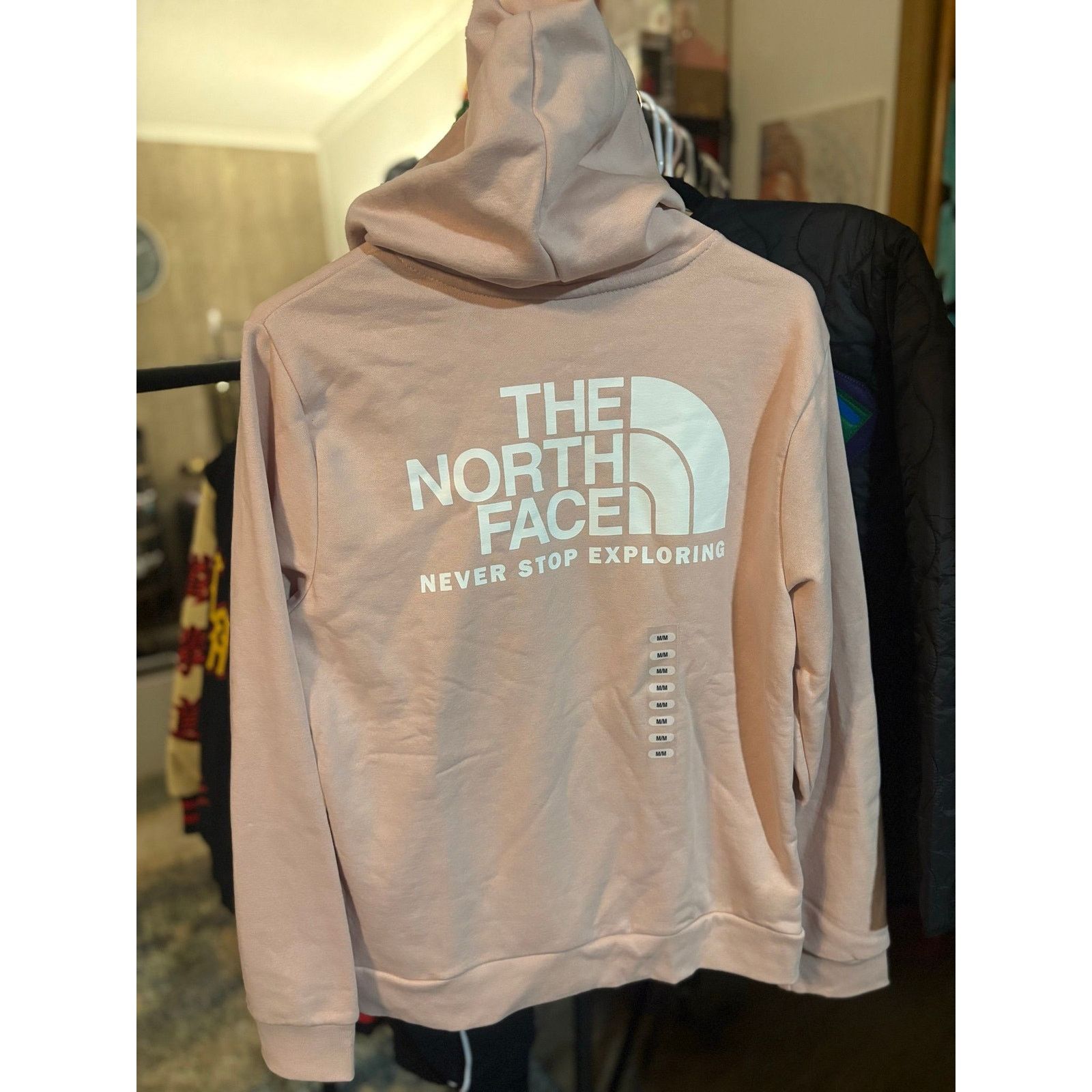The North Face SZ M - Women's North Face Hoodie, Pink Moss Size M / US 6-8 / IT 42-44 - 2 Thumbnail