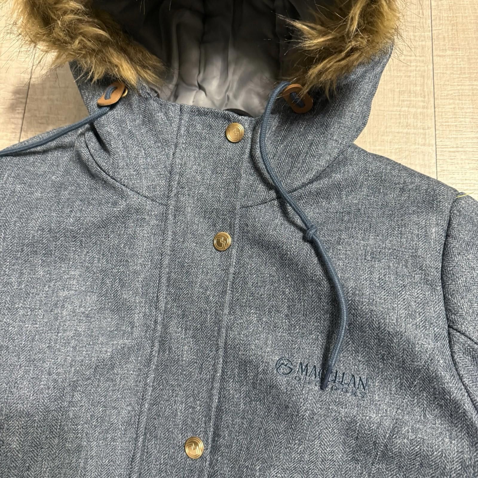 Magliano Magellan Winter Faux Fur Ski Parka Jacket Blue Denim Style Size S / US 4 / IT 40 - 5 Thumbnail