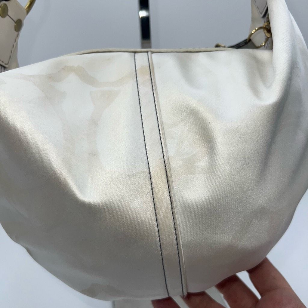 Coach Coach Vintage Ivory on White Signature Hobo Bag Size ONE SIZE - 9 Thumbnail