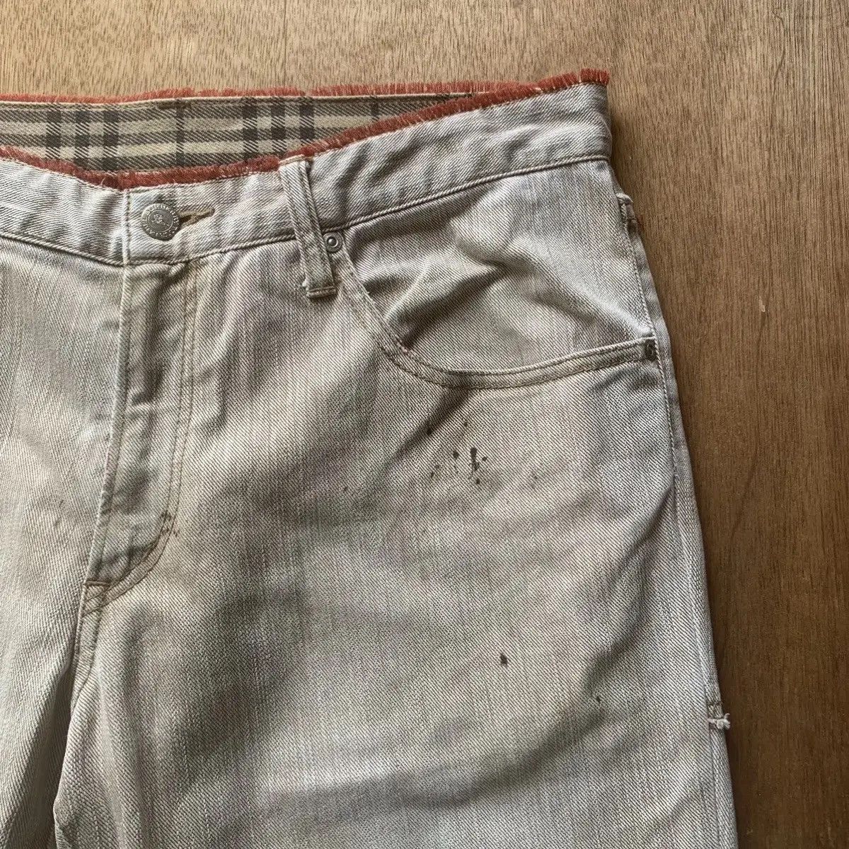 Burberry RUSTY DIRTY ‼️ BURBERRY x BLUE LABEL JEANS DESIGNERS PANTS Size US 32 / EU 48 - 8 Thumbnail