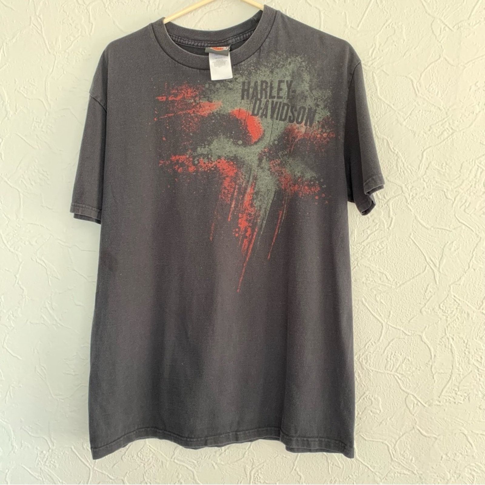 Harley Davidson HARLEY-DAVIDSON GEORGIA SKULL BIKER TEE SHIRT SIZE LARGE Size US L / EU 52-54 / 3 - 1 Thumbnail