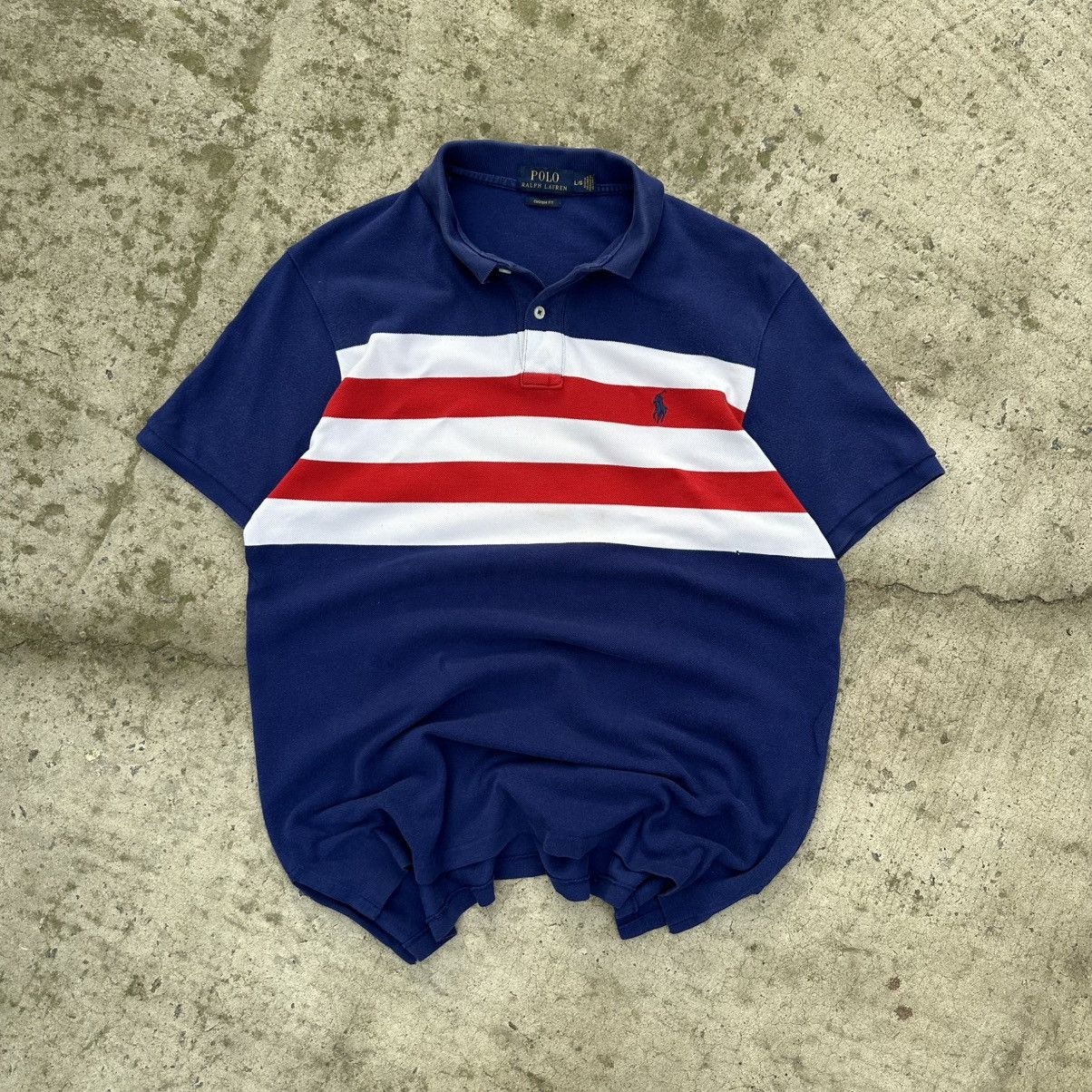 Polo Ralph Lauren Luxury Polo Ralph Lauren T-shirts Old Money Distressed Size US L / EU 52-54 / 3 - 1 Thumbnail