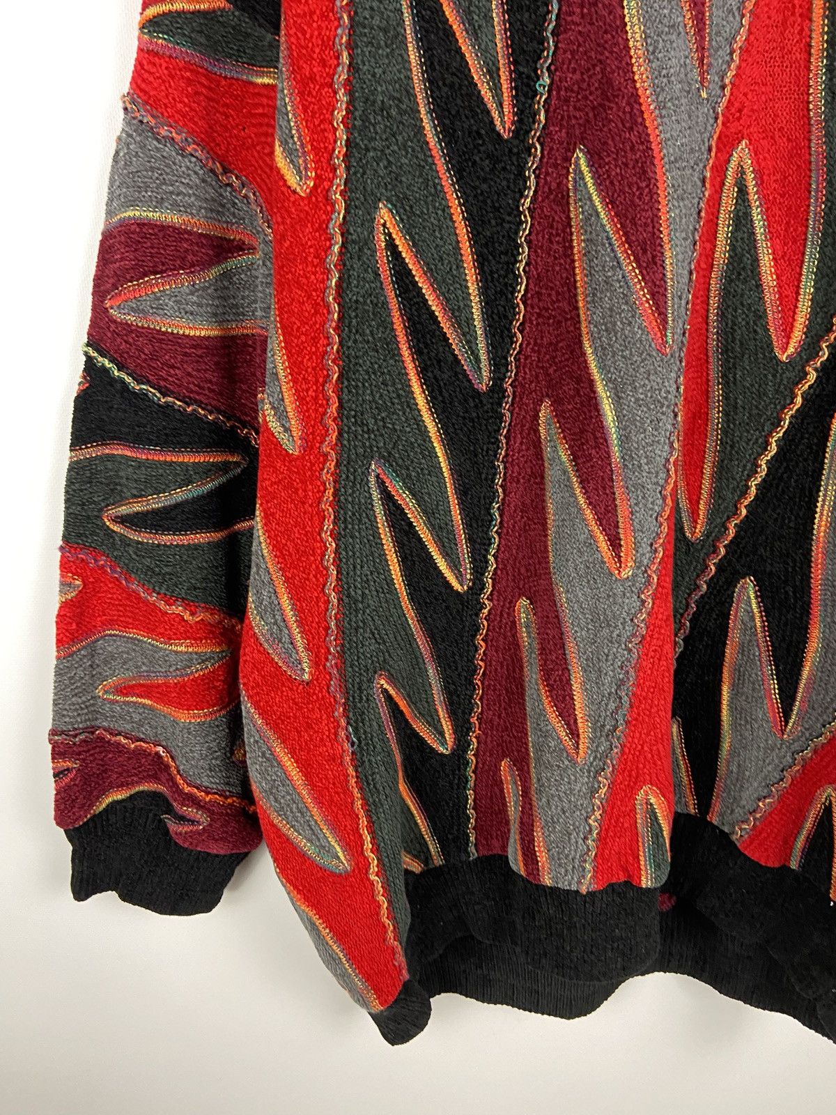 Tundra Vintage Tundra Coogi Style Men’s Knit 3D Textured Sweater Size US L / EU 52-54 / 3 - 9 Thumbnail