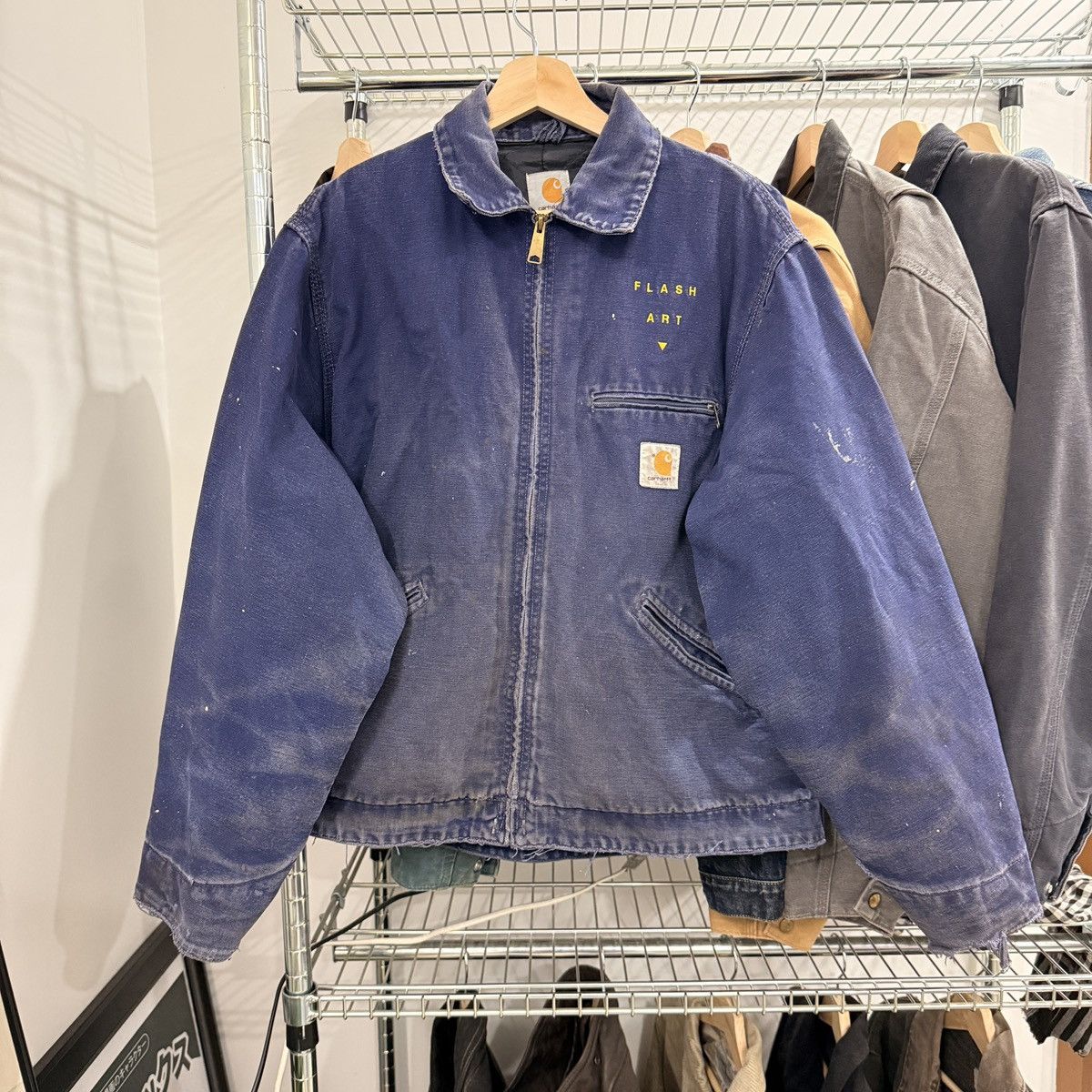 Carhartt 90s Vintage Carhartt Detroit Jacket Size US L / EU 52-54 / 3 - 1 Thumbnail