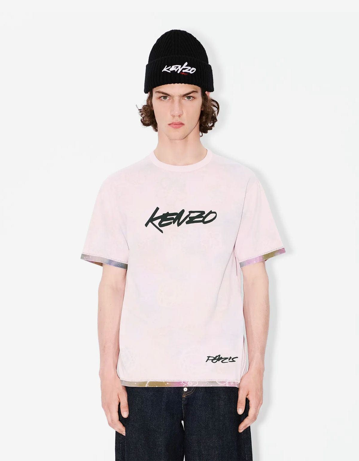 Kenzo Kenzo x Futura 2000 Pink Reversible T-Shirt Size US XL / EU 56 / 4 - 7 Thumbnail