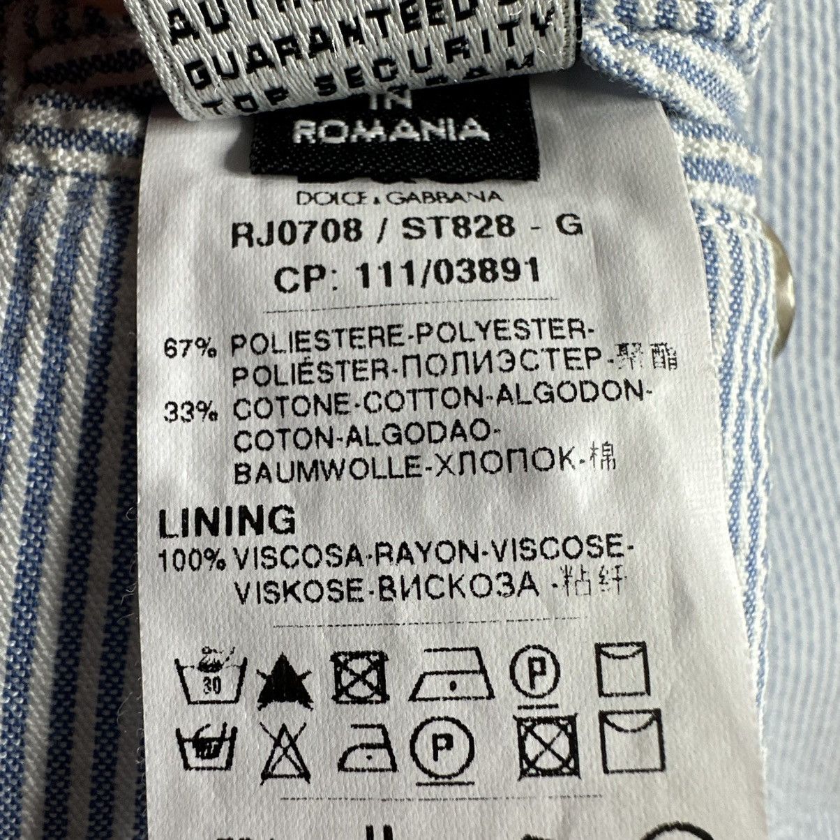 Dolce & Gabbana Dolce & Gabbana Blazer Size 40R - 5 Thumbnail