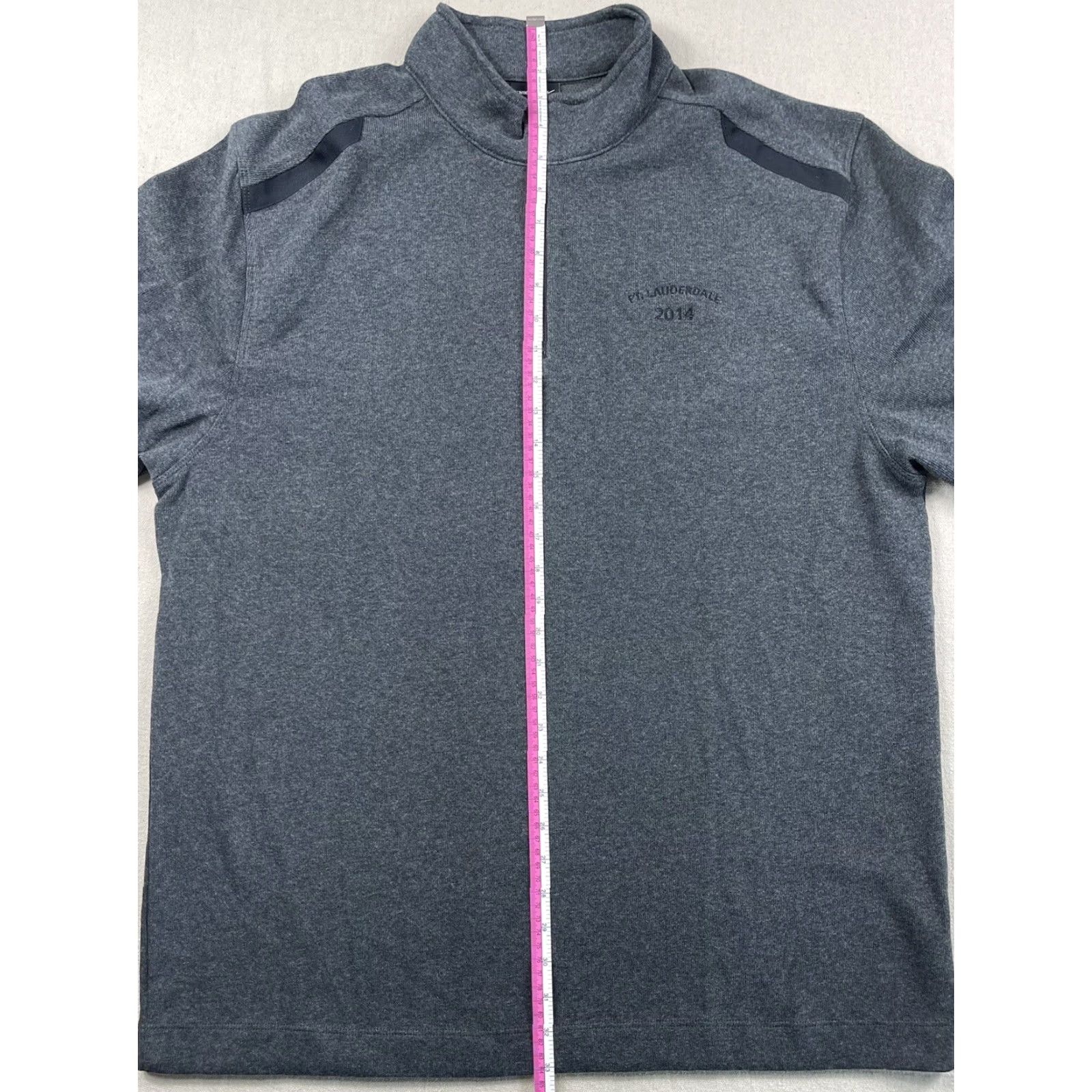 Nike Nike Golf Pullover 1/4 Zip Dri-Fit Sweatshirt - Men's XL Gray Knits with Swoosh Logo Size US XL / EU 56 / 4 - 8 Thumbnail