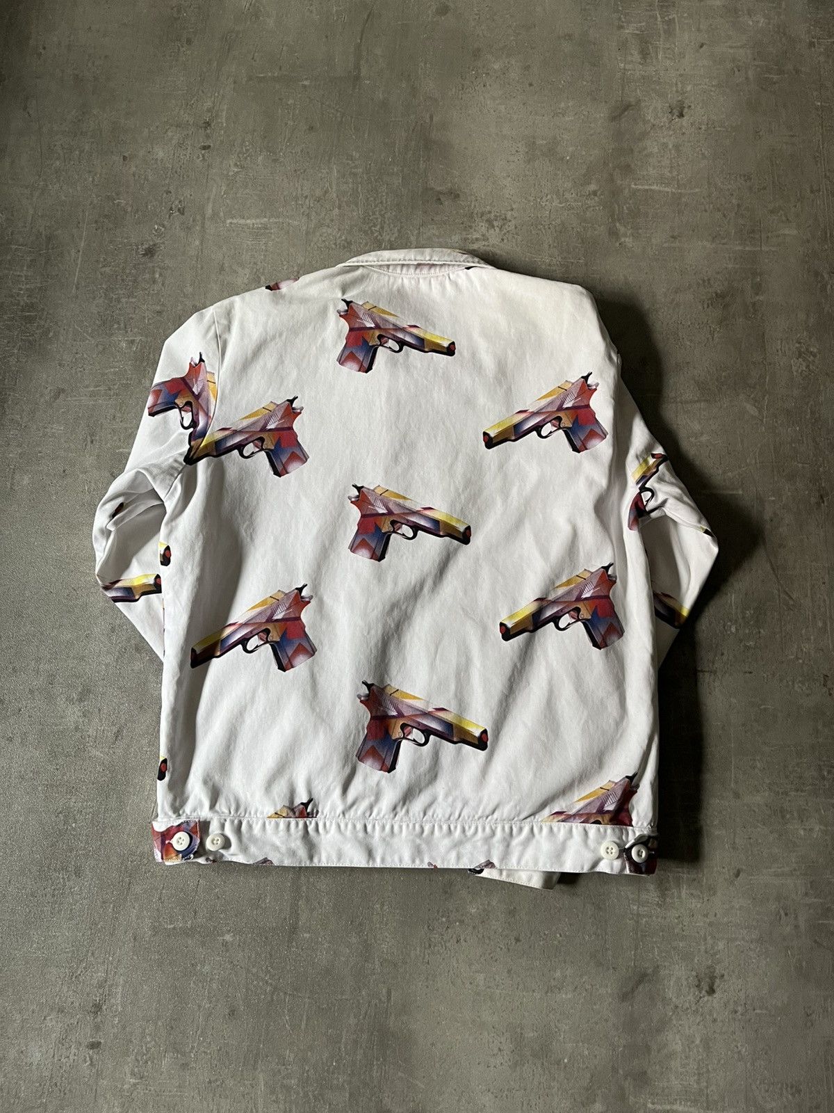 Supreme Supreme Mendini Work Jacket Gun SS16 white Size US M / EU 48-50 / 2 - 19 Thumbnail
