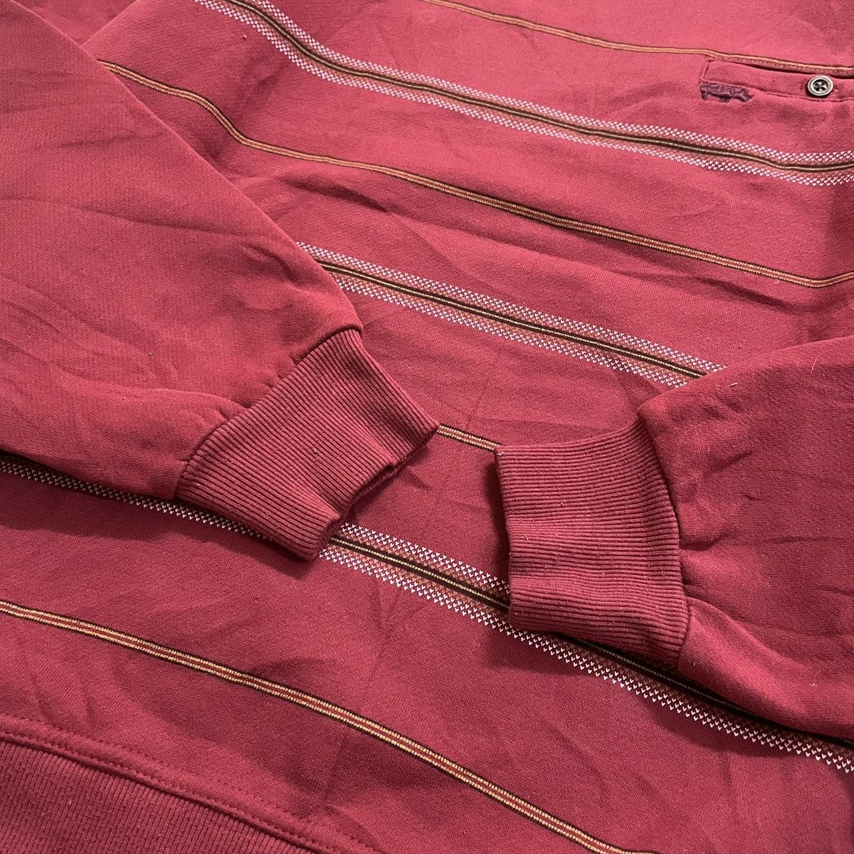 Kansai Yamamoto Vintage Sweatshirt Stripe Up to U Kansai Yamamoto Size US L / EU 52-54 / 3 - 6 Thumbnail