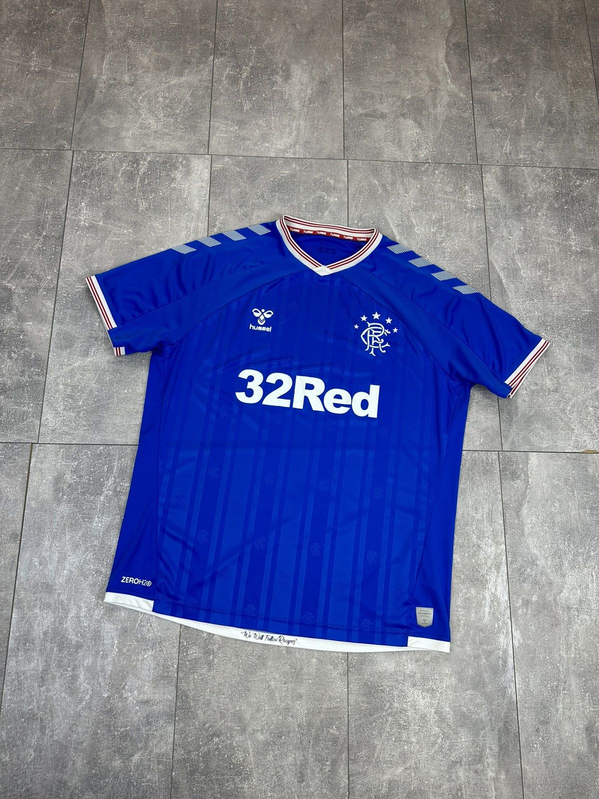 Hummel Men’s soccer jersey Hummel Rangers Size US XXL / EU 58 / 5 - 2 Thumbnail