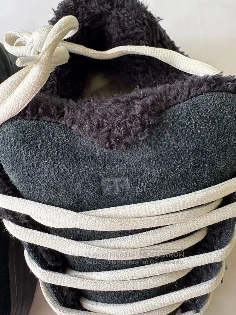 ERL ERL Suede Bread Skate Shoes in Black. Size US 8 / EU 41 - 5 Thumbnail
