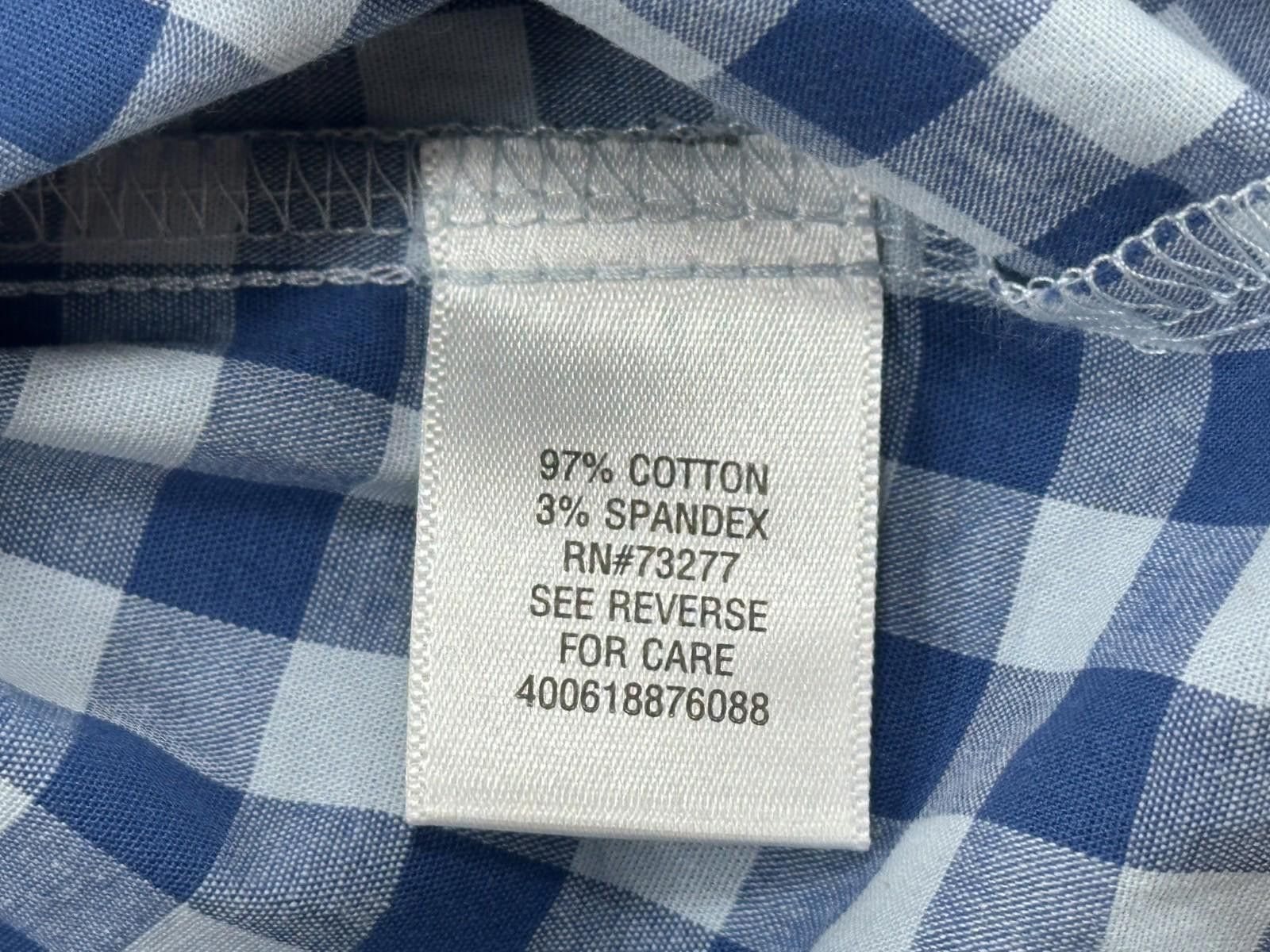 Croft & Barrow Croft Barrow Cotton Blend Stretch Oxford Shirt Blue Men's L Size US L / EU 52-54 / 3 - 4 Thumbnail