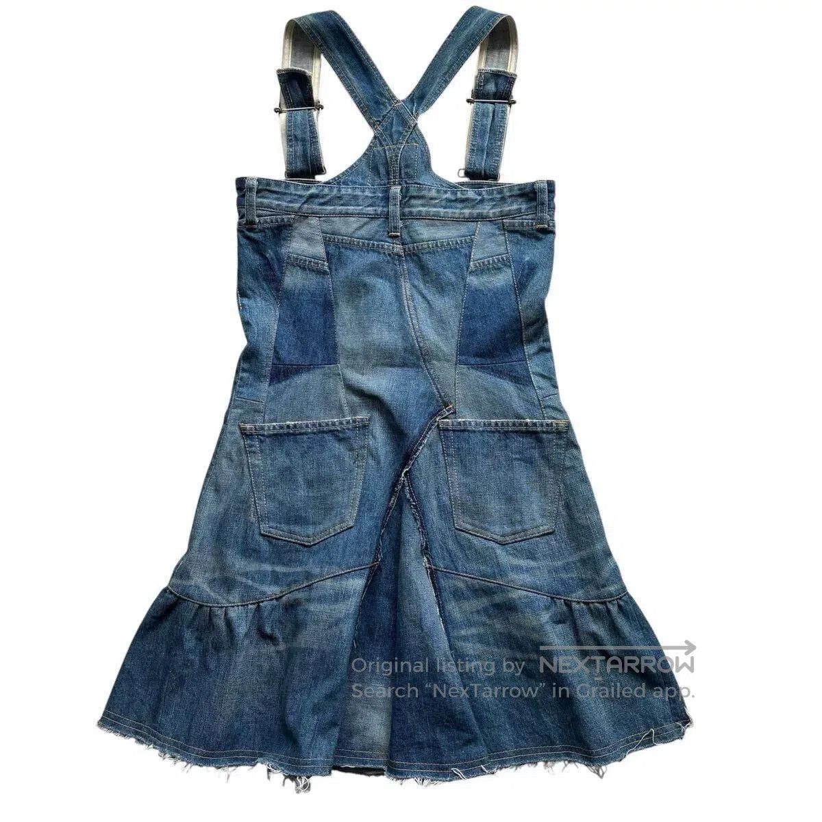 Junya Watanabe junya watanabe denim strapless dress. Size US 26 / EU 42 - 2 Thumbnail