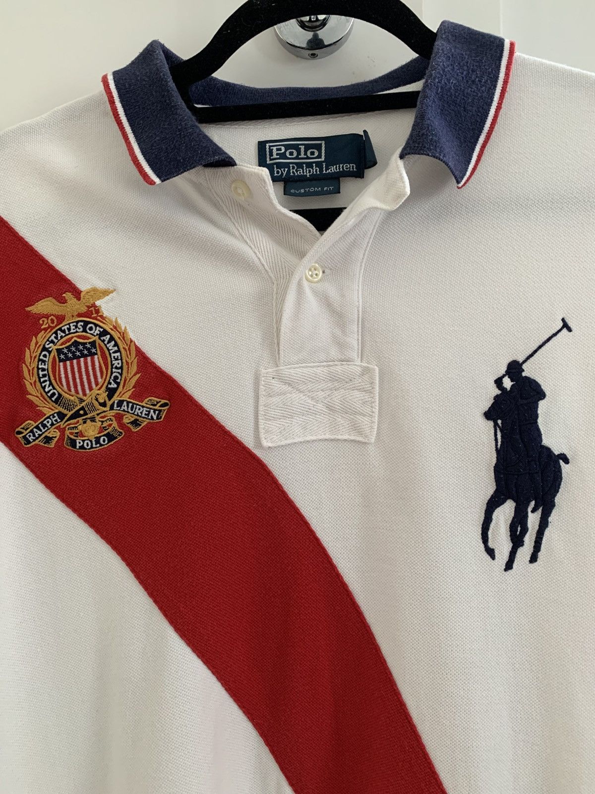 Polo Ralph Lauren Polo Ralph Lauren Big Pony USA 14 Polo Size US L / EU 52-54 / 3 - 4 Thumbnail