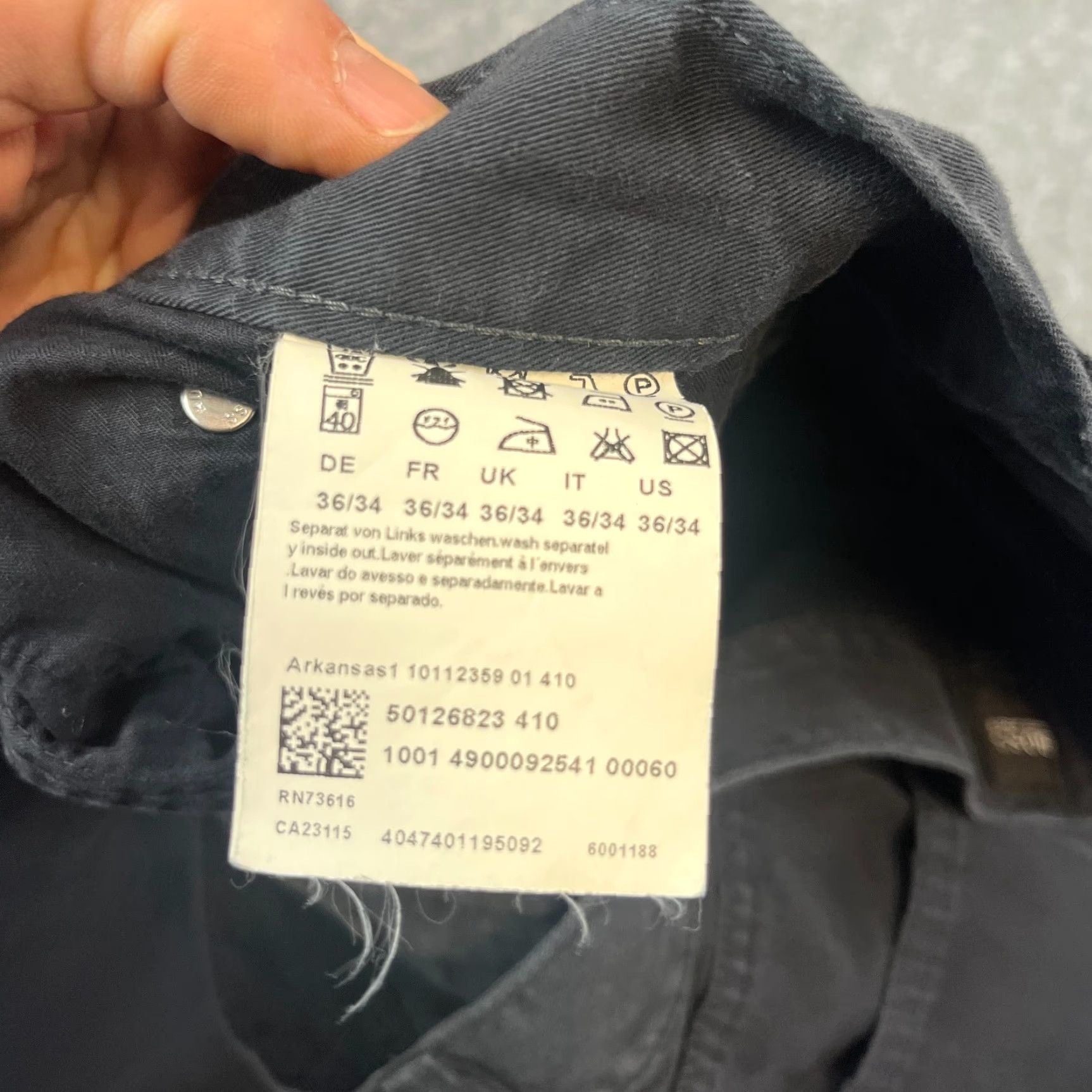 Hugo Boss Hugo Boss Chino Trousers Pants Straight 34 34 Black 100% Cotton Regular Mens Chino Pants Preppy Vintage: No Size US 34 / EU 50 - 7 Thumbnail