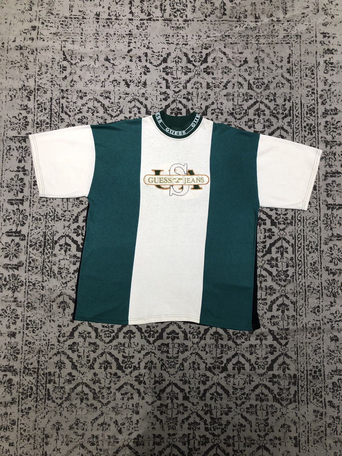 Vintage Vintage 90s Bootleg Guess Jeans T-Shirt Size US XL / EU 56 / 4 - 4 Thumbnail