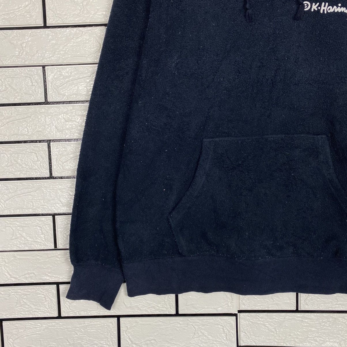 Japanese Brand 📌Pull Over Hoodie Keith Haring Big Logo Size US L / EU 52-54 / 3 - 5 Thumbnail
