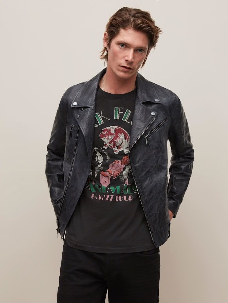 John Varvatos Chelsea Biker Jacket Eu 48 USA 38 Size US M / EU 48-50 / 2 - 1 Thumbnail