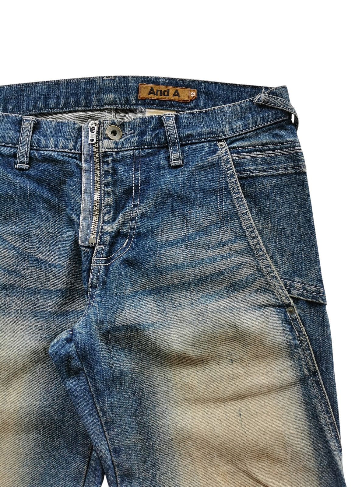 Jean And A Jeans Show Zipper Biker Twisted Size US 32 / EU 48 - 10 Thumbnail