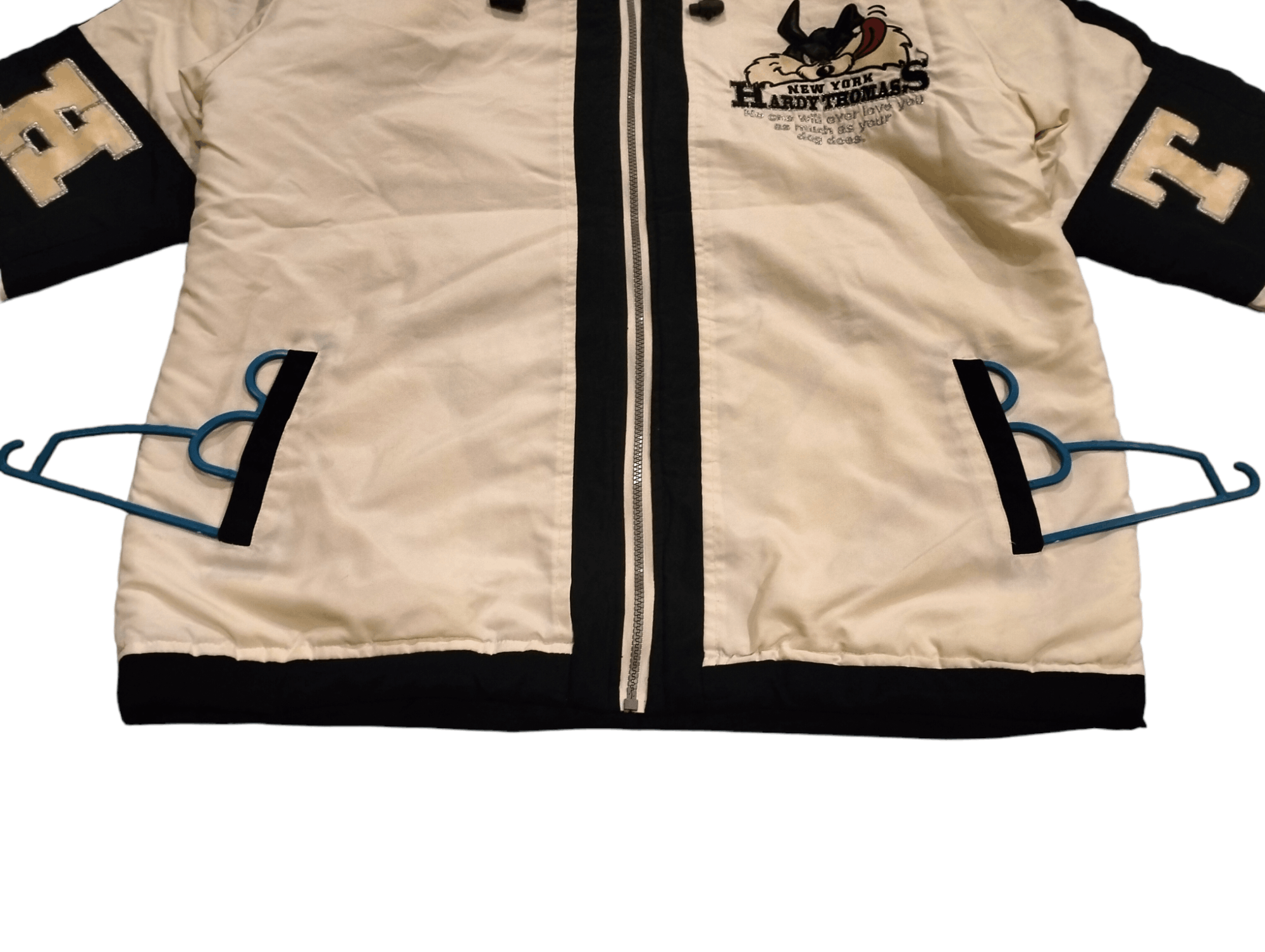Designer Hardy Thomass Light Puffer Jacket Embroidered Logo Size US L / EU 52-54 / 3 - 7 Thumbnail