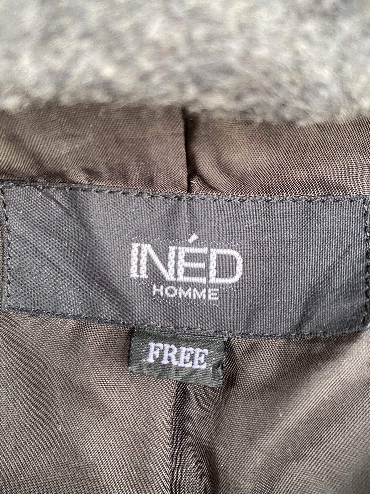 Japanese Brand × Vintage Vtg Ined Homme Wool Jacket Yohji Yamamoto Size US M / EU 48-50 / 2 - 10 Thumbnail