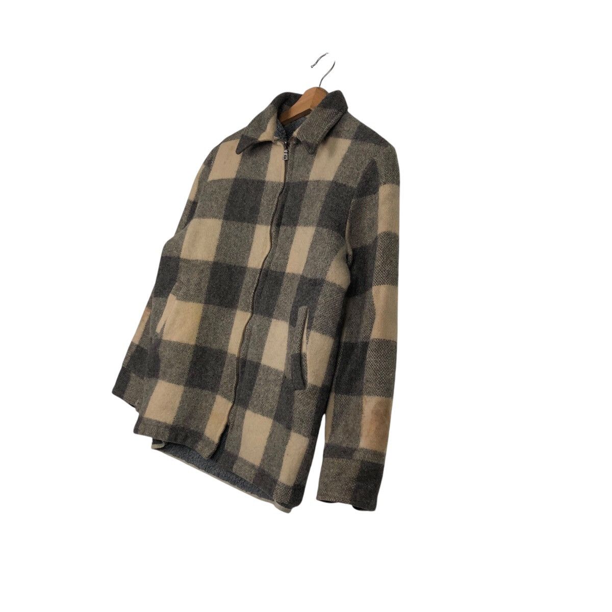Woolrich Woolen Mills 📌Vintage Bomber Jacket Woolrich Tartan Design Blanket Size US S / EU 44-46 / 1 - 3 Thumbnail