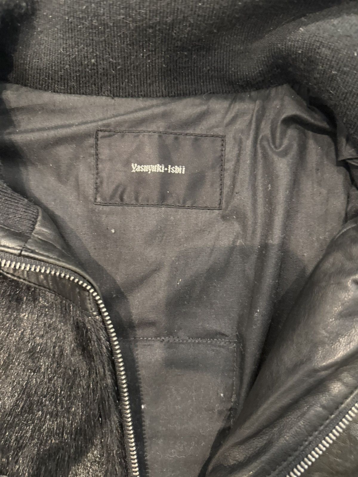 Yasuyuki Ishii Yasuyuki Ishii FW07 Pony Hair Leather Ninja Jacket Size US L / EU 52-54 / 3 - 8 Thumbnail