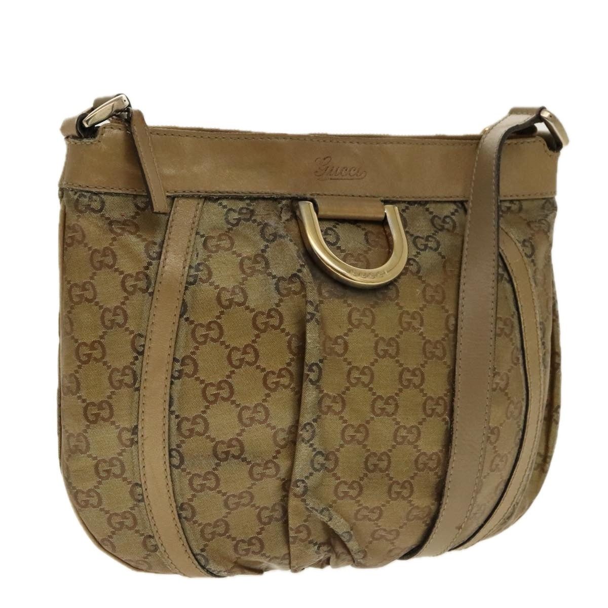 Gucci GUCCI GG Crystal Shoulder Bag Gold Tone Gold Size ONE SIZE - 1 Thumbnail