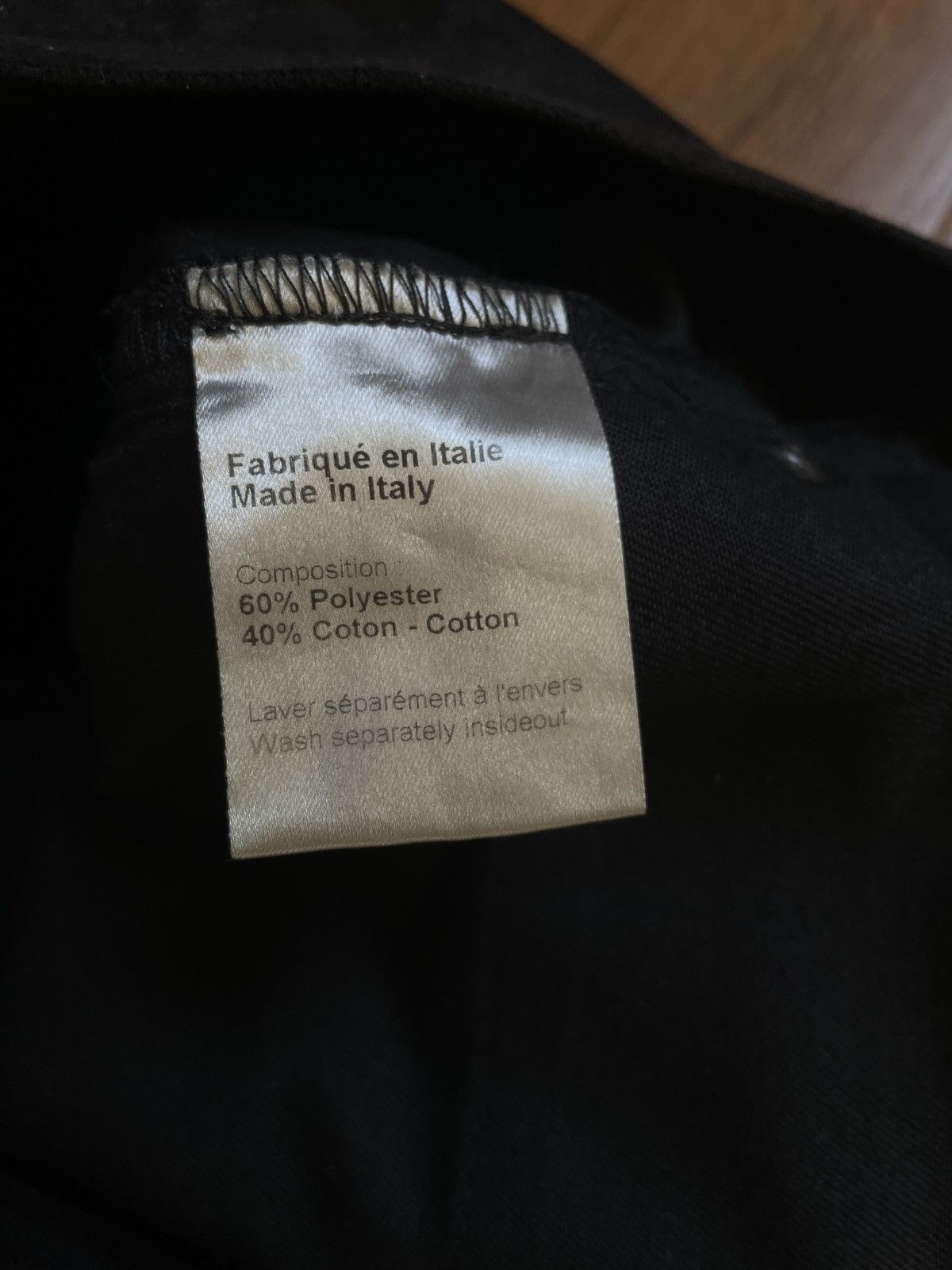Dior Dior Homme FW08 shiny black trousers by Kris Van Assche Size US 31 - 5 Thumbnail
