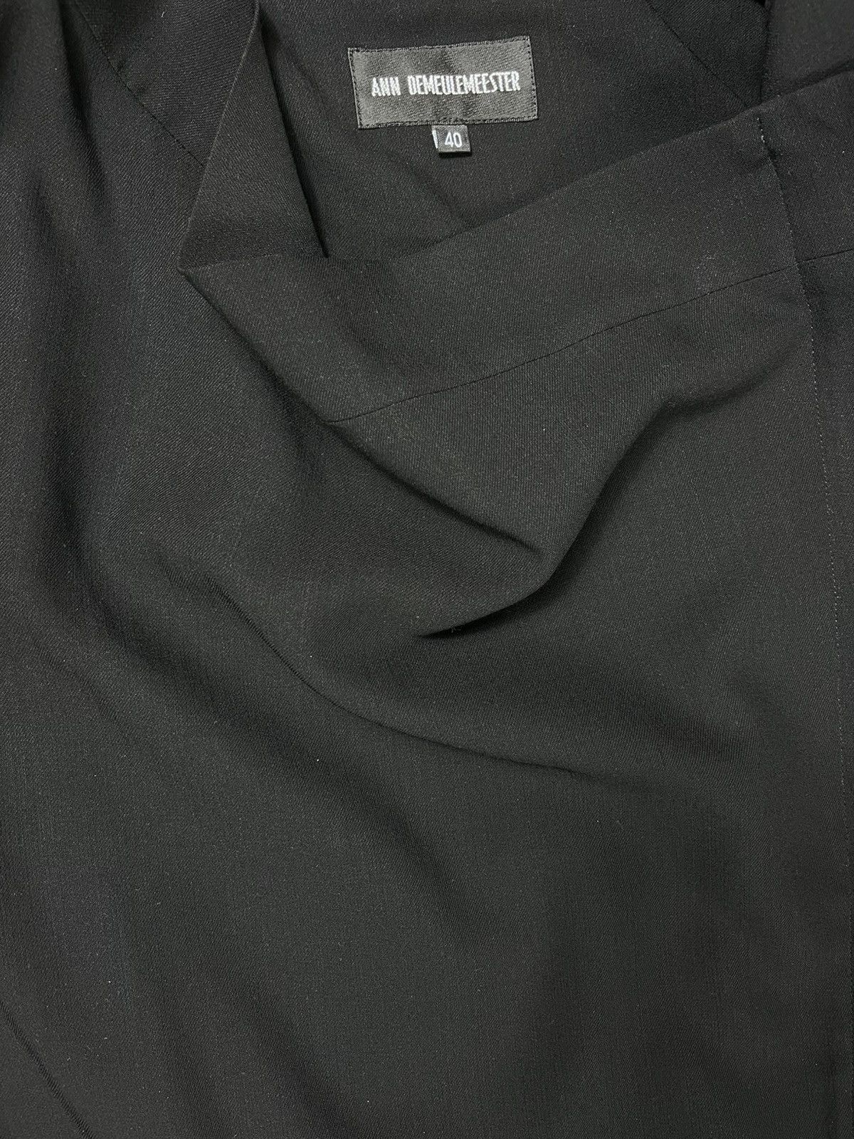 Ann Demeulemeester Ann Demeulemeester - Asymetric Light Coat Size US M / EU 48-50 / 2 - 4 Thumbnail