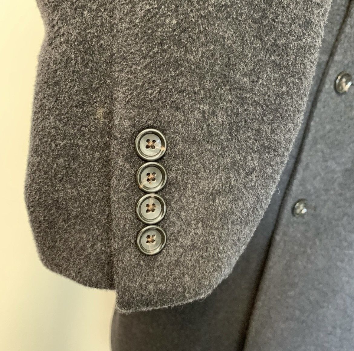 J.Crew Jcrew wool and cashmere black topcoat Size US S / EU 44-46 / 1 - 5 Thumbnail