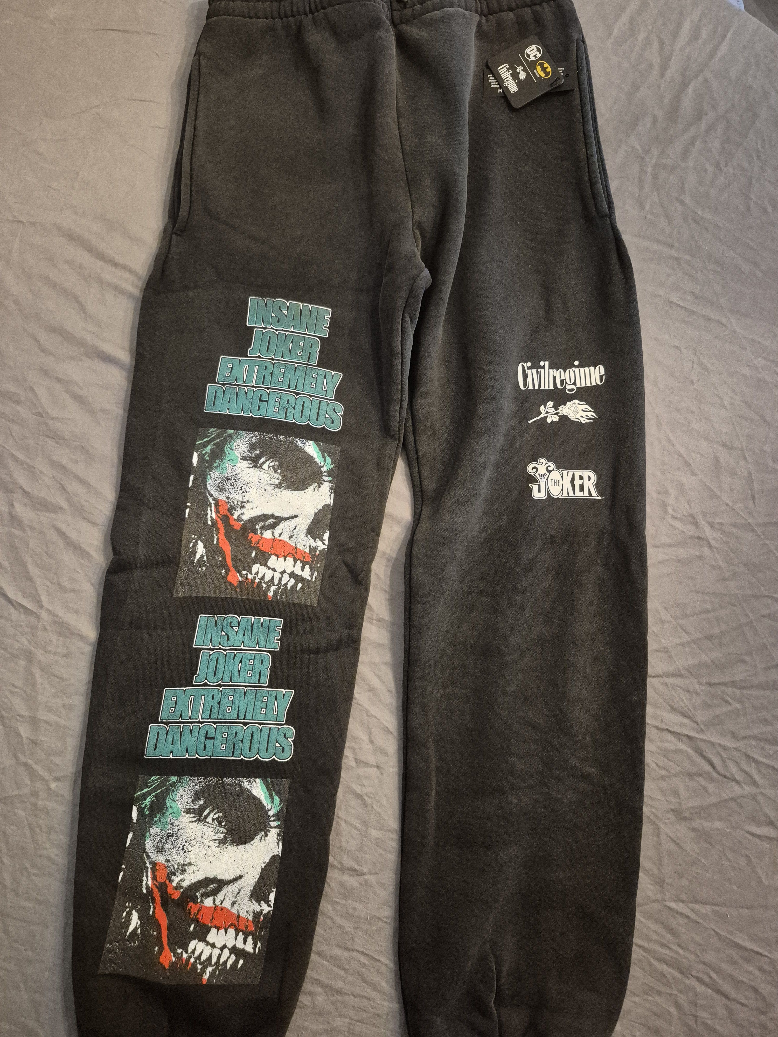 Civil Regime × Marvel Comics Civil Regime x Marvel The Joker Sweatpants Size Small Size US 30 / EU 46 - 1 Thumbnail