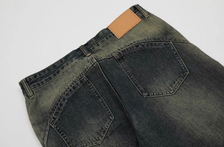 Jean Men's American loose casual washed flared jeans Size US 32 / EU 48 - 6 Thumbnail
