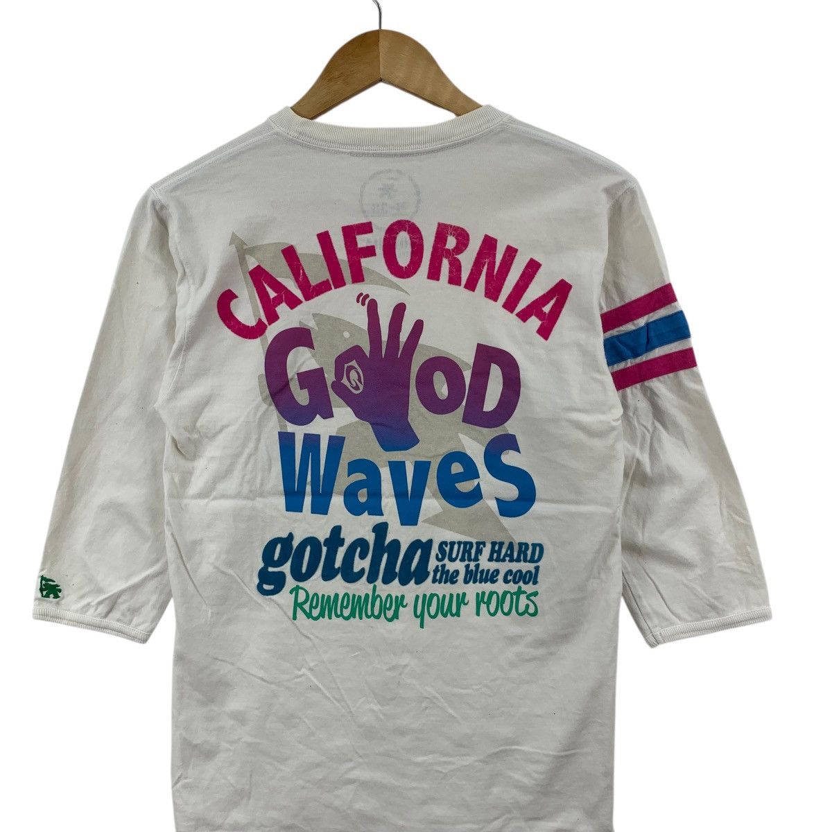 Gotcha GOTCHA SURF CALIFORNIA Good Waves Tee Shirt Top Remember Size M / US 6-8 / IT 42-44 - 8 Thumbnail