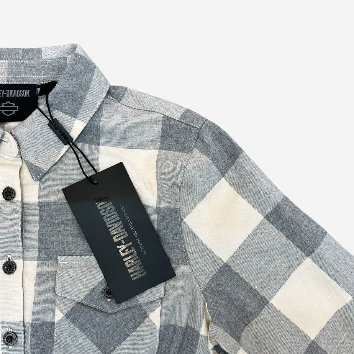 Harley Davidson Harley Davidson Heritage Plaid in White/Black Size US XS / EU 42 / 0 - 3 Thumbnail