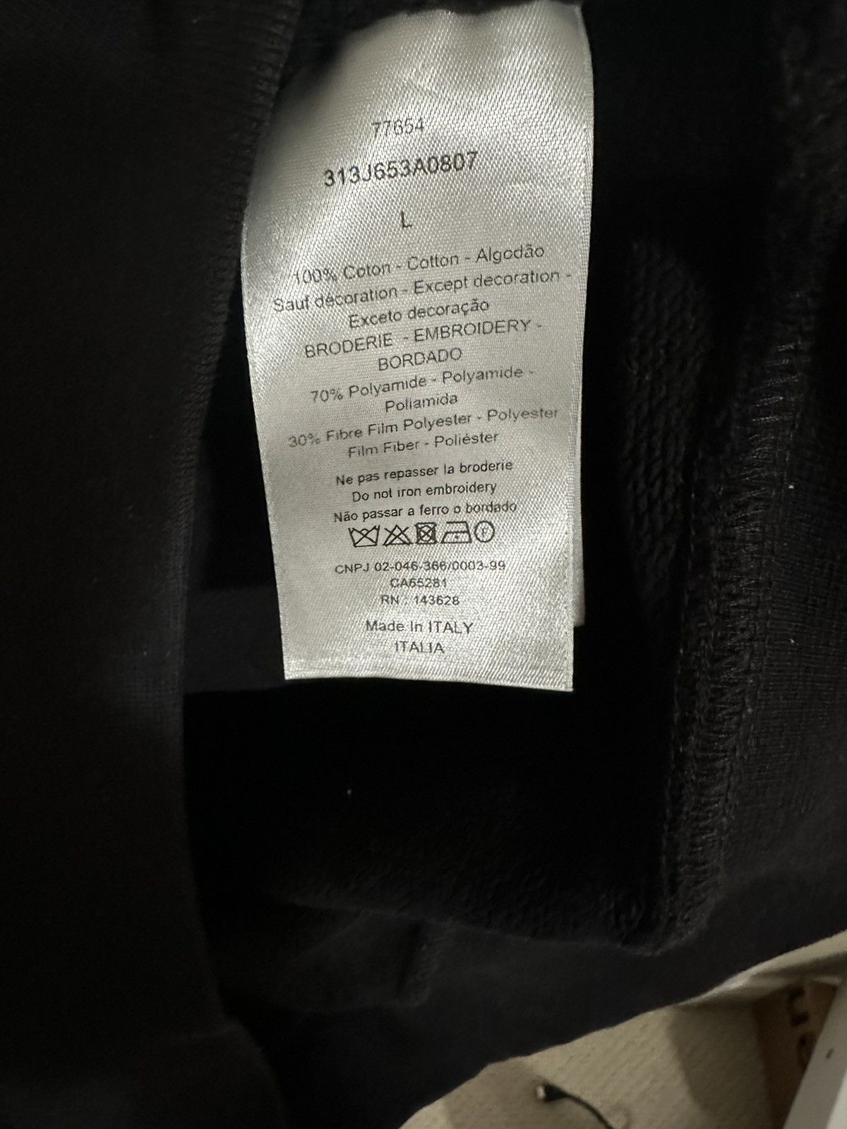 Dior Dior x ERL Hooded Relaxed Fit Sweatshirt Size US L / EU 52-54 / 3 - 3 Thumbnail