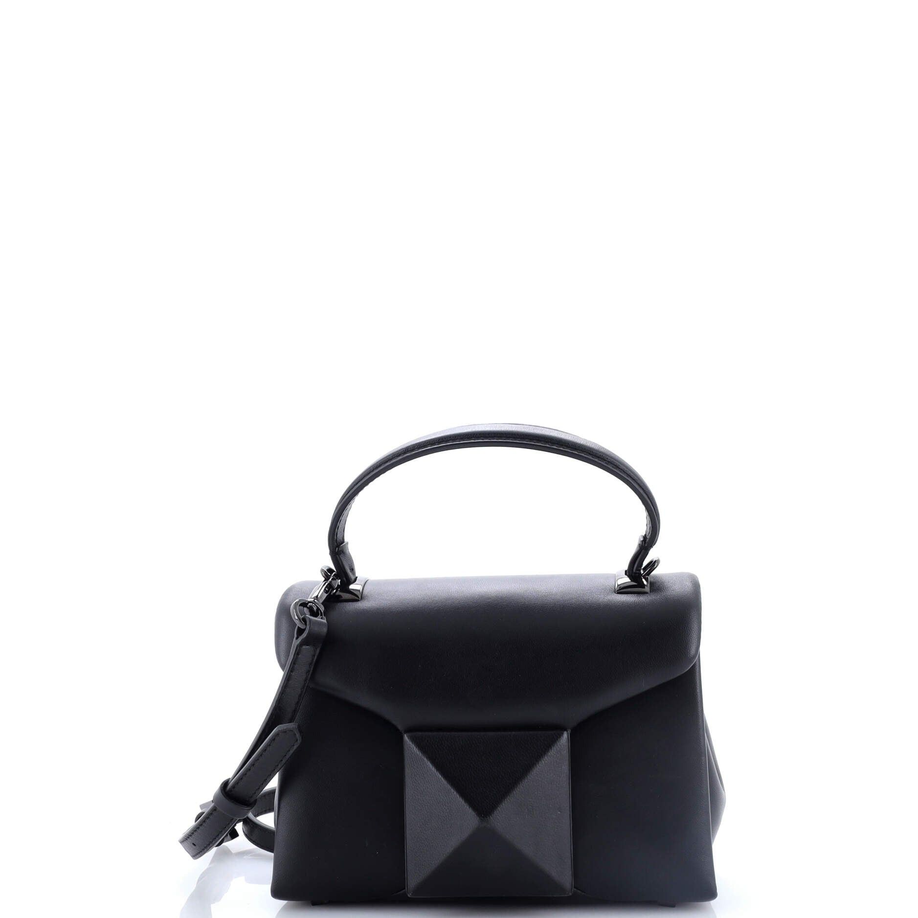 Valentino One Stud Top Handle Flap Bag Size ONE SIZE - 1 Thumbnail