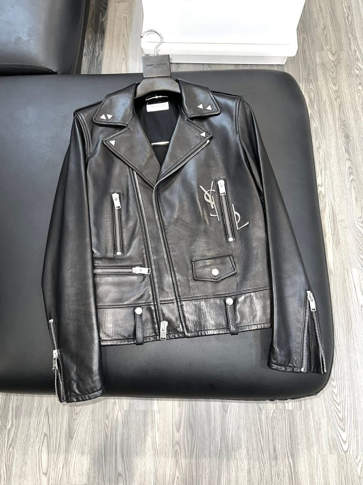 Saint Laurent Paris L 01 Biker Jacket | Grailed